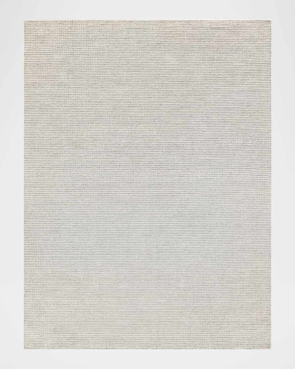 Key West Hand-Tufted Light Silver Rug, 12' x 15'